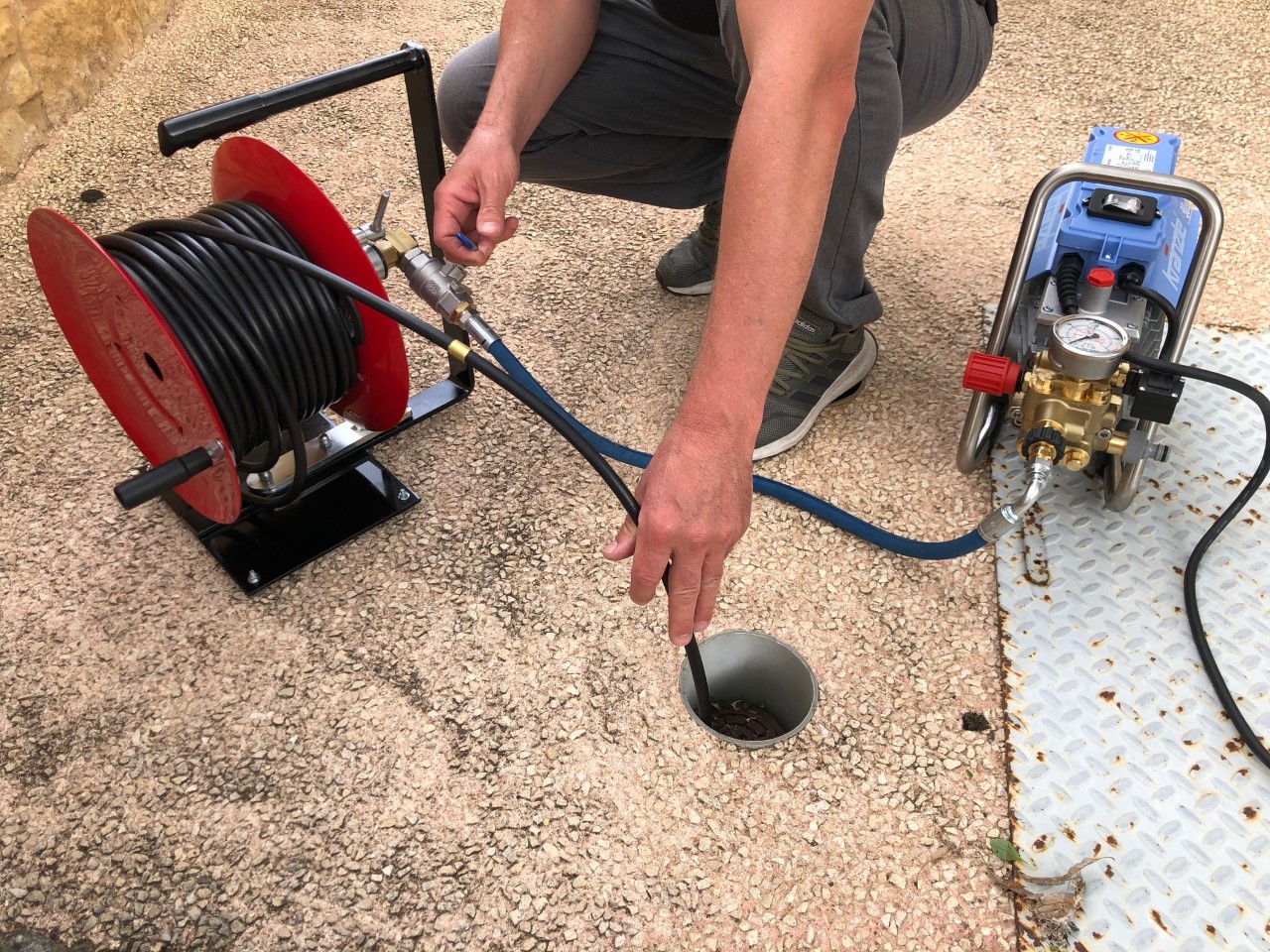 Débouchage haute pression par hydrocurage à Toulouse